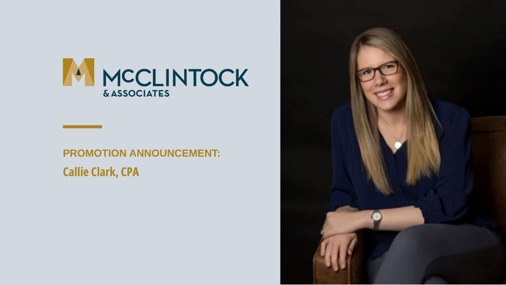 McClintock & Associates Promotes Callie Clark to Senior Manager